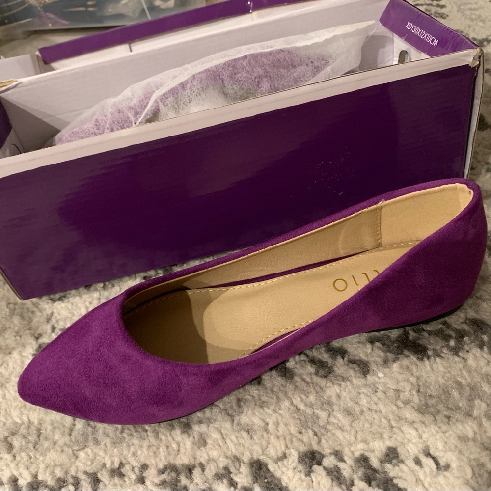 NEW Purple Flats 💜